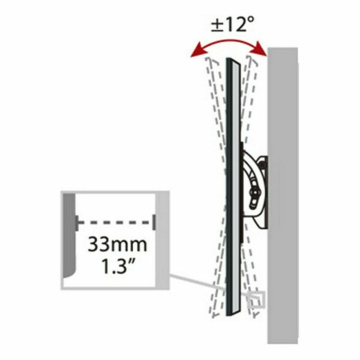 Suport TV Haeger 5608475 23" - 37"